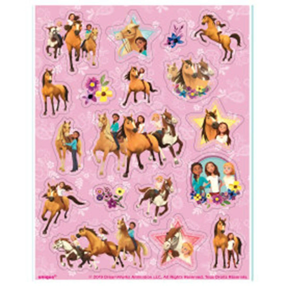 Spirit Sticker Sheet, 4 Count