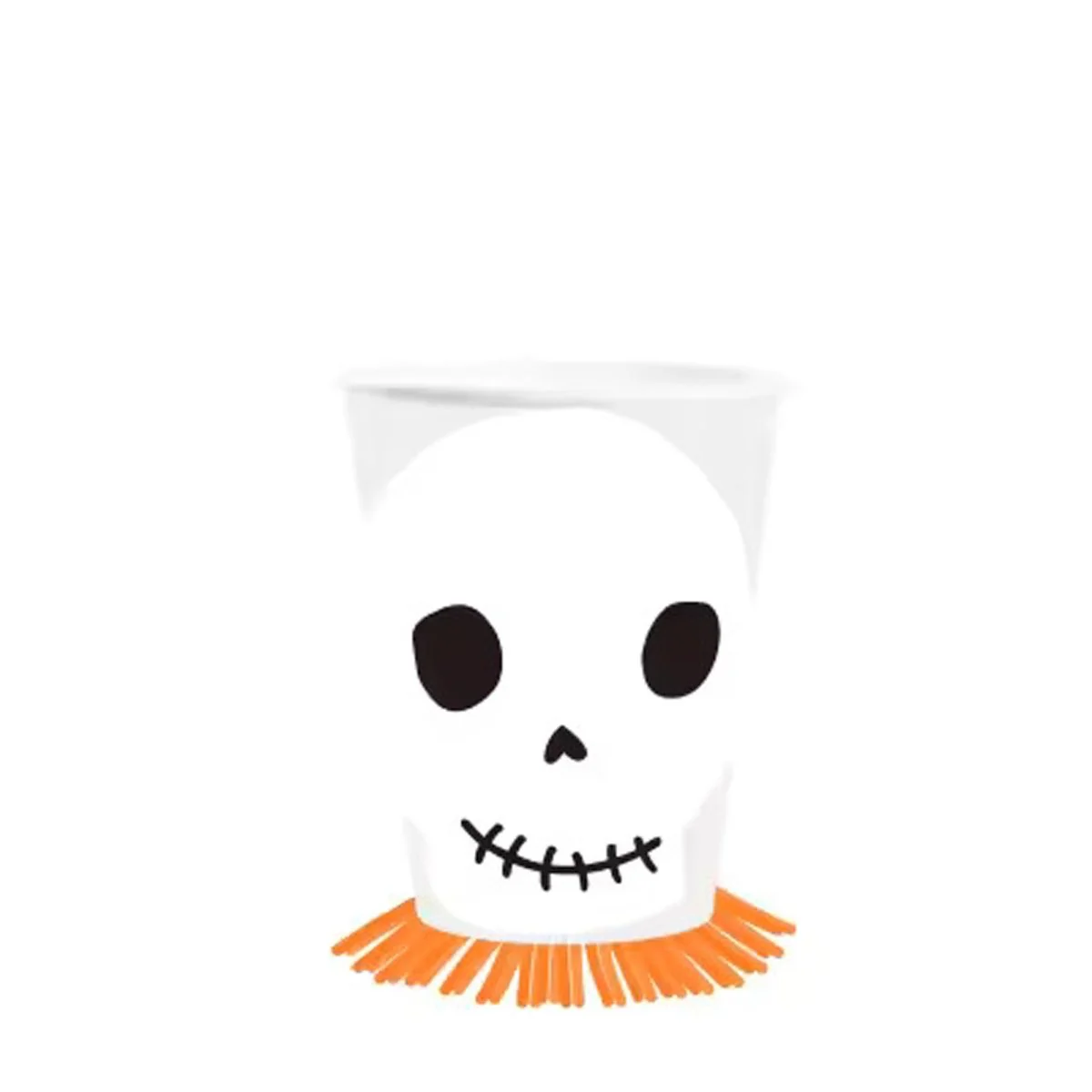 Spooky Wonders Paper Cups, 9 Oz, 8 Count - Image 2