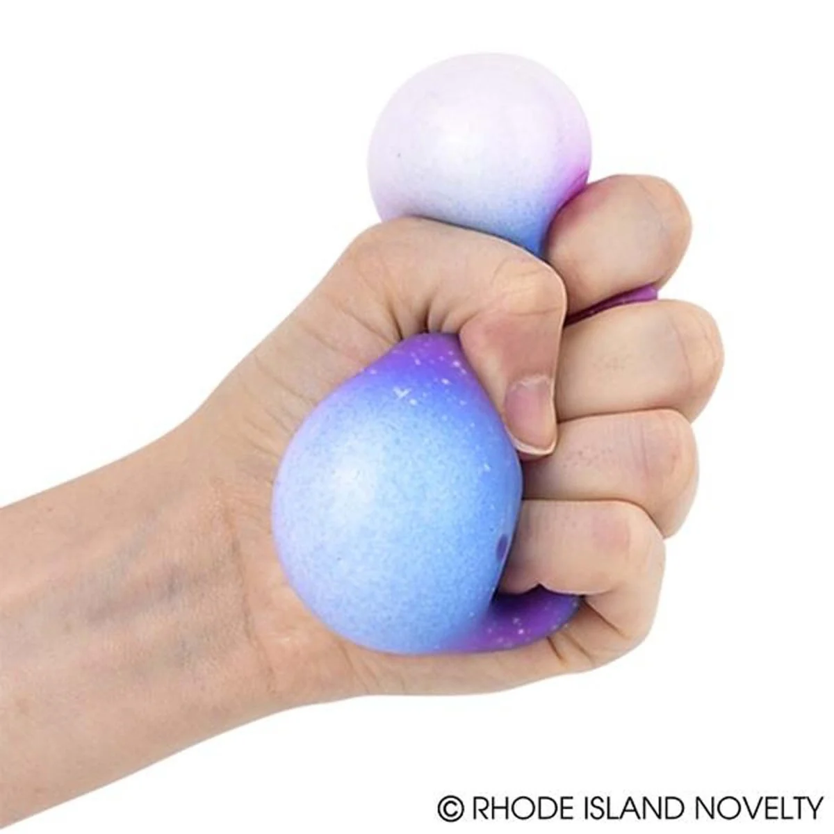 Squish and Stretch Galaxy Gummi Ball, 2.5 Inches, 1 Count - Image 3
