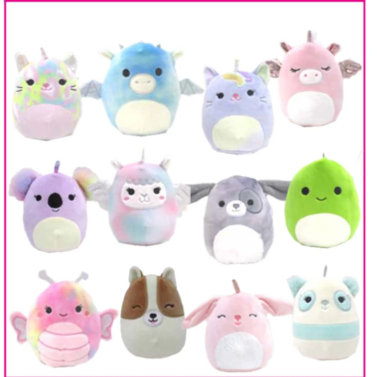 Squishmallow Plush, 5 Inches, Assortment B, 1 Count