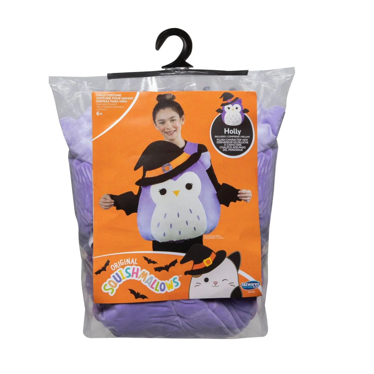 Squishmallows Holly the Owl Vest Costume for Kids - Image 10