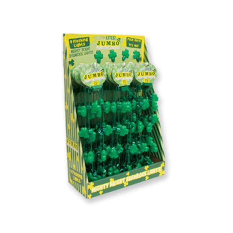 St Patrick's Day Jumbo Flashing Necklace