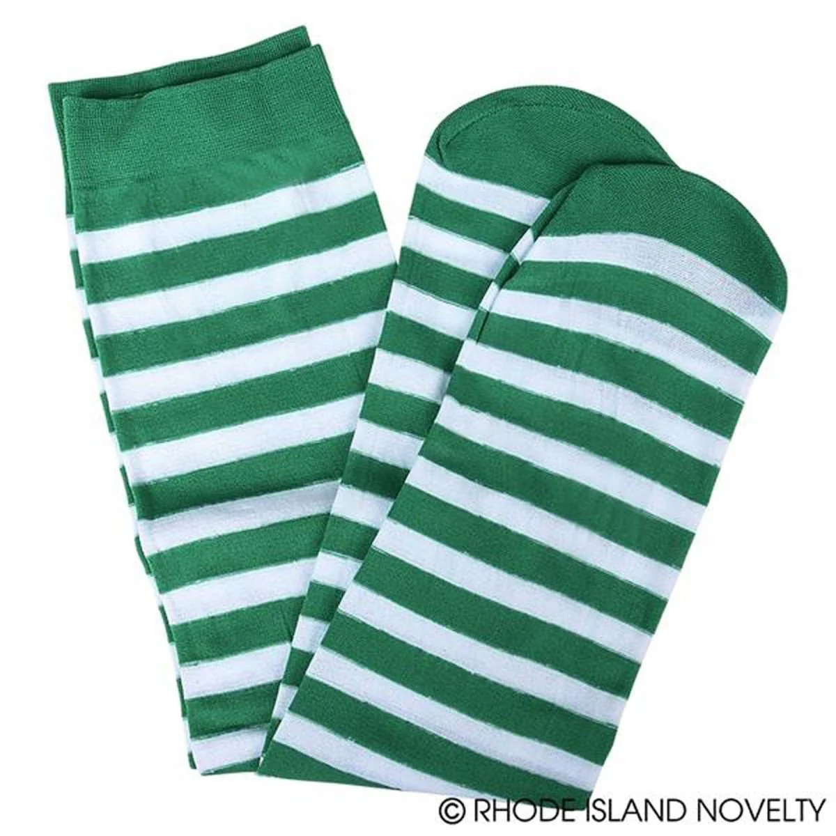 St-Patrick's Day Green and White Mid Thigh, 2 Count - Image 2