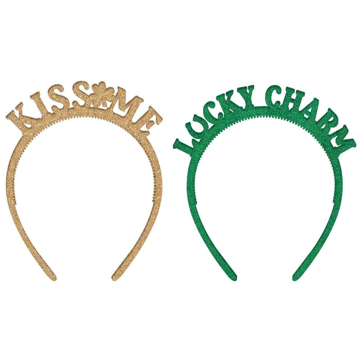 St Patrick's Day Headbands kit, 6 Count