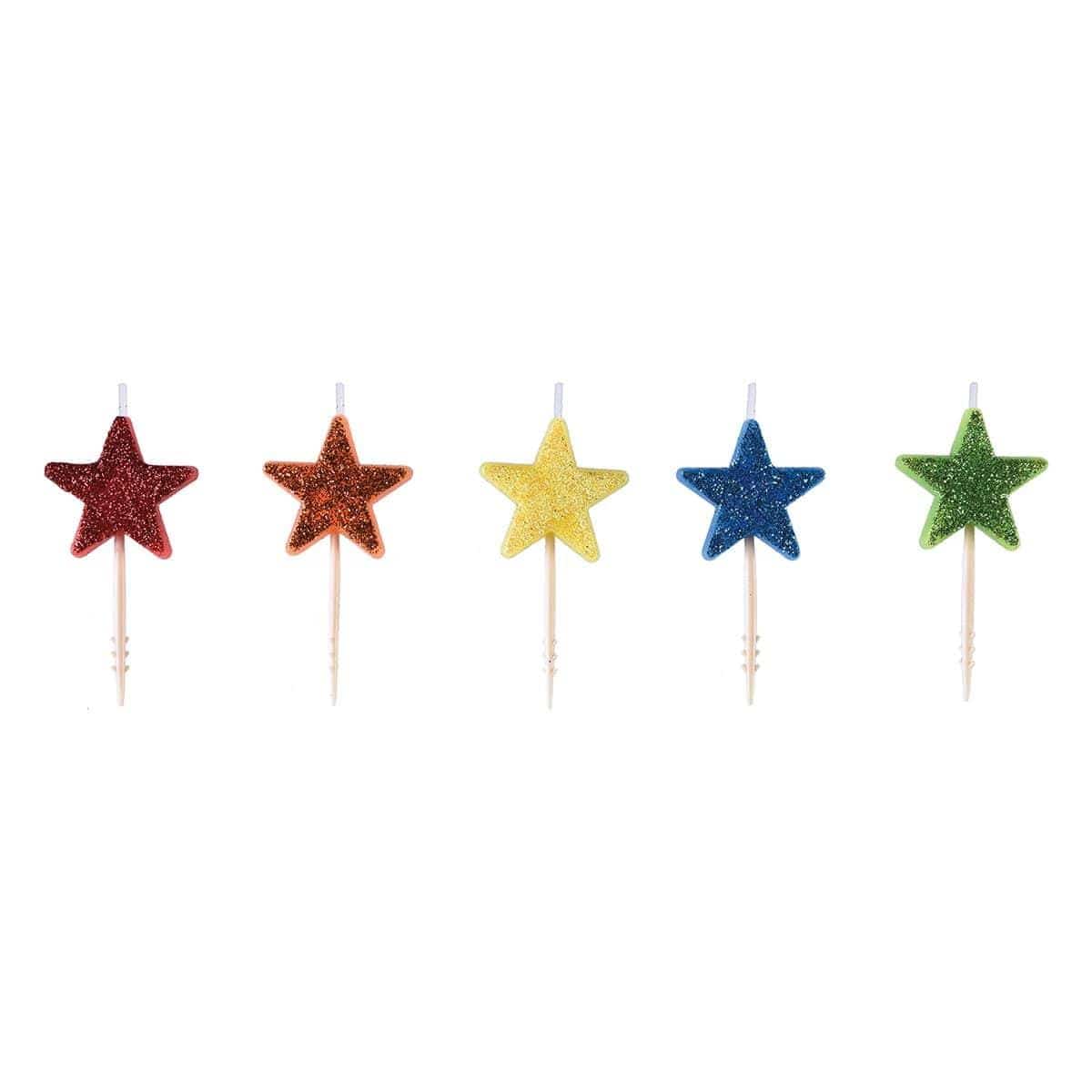 Star Picks Candles, 5 Count