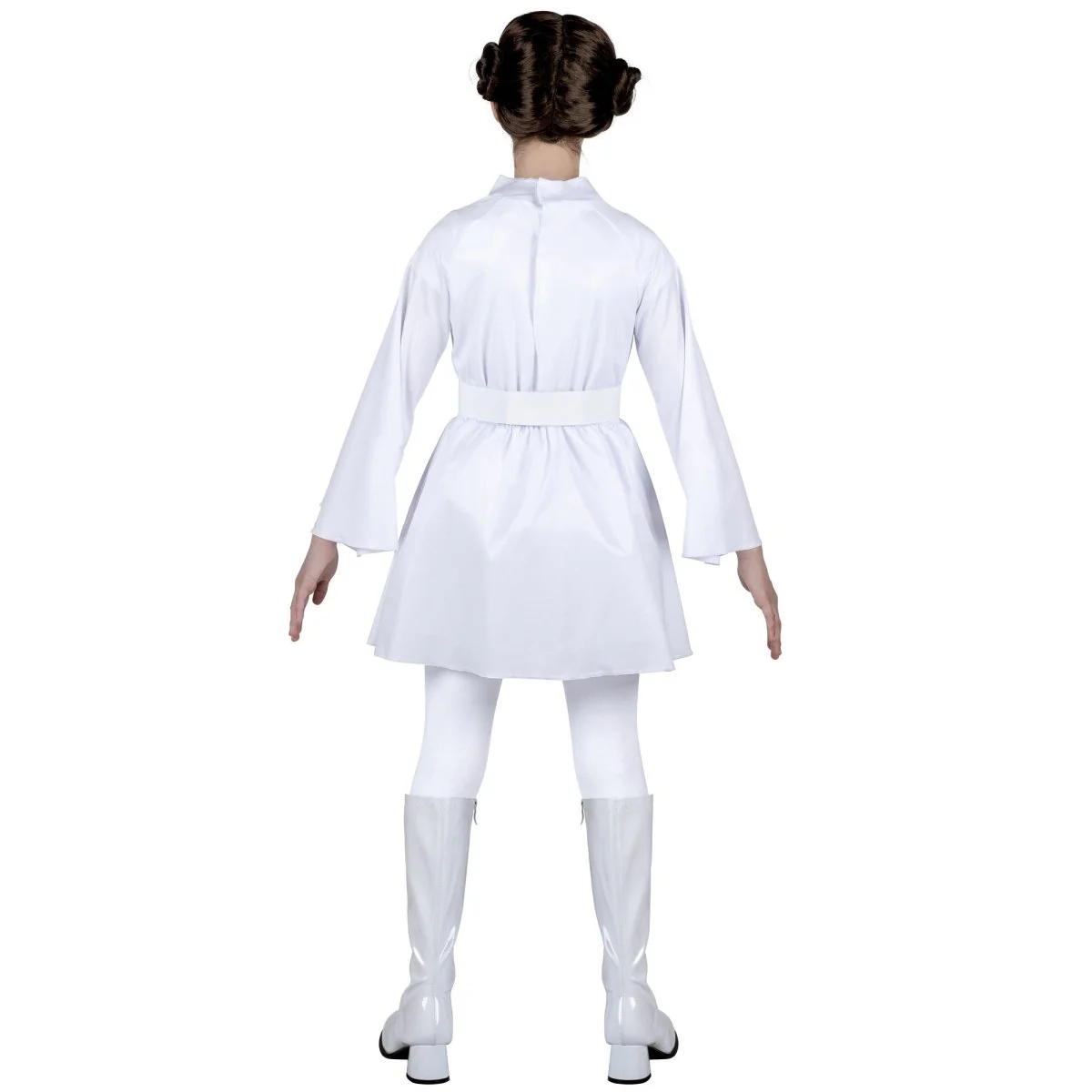 Star Wars Princess Leia Qualux Costume for Kids, White Dress - Image 3
