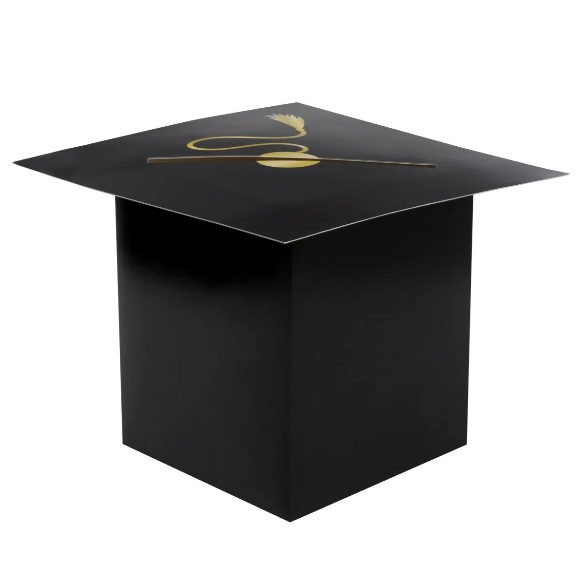 Stars and Caps Graduation Card Box, 1 Count