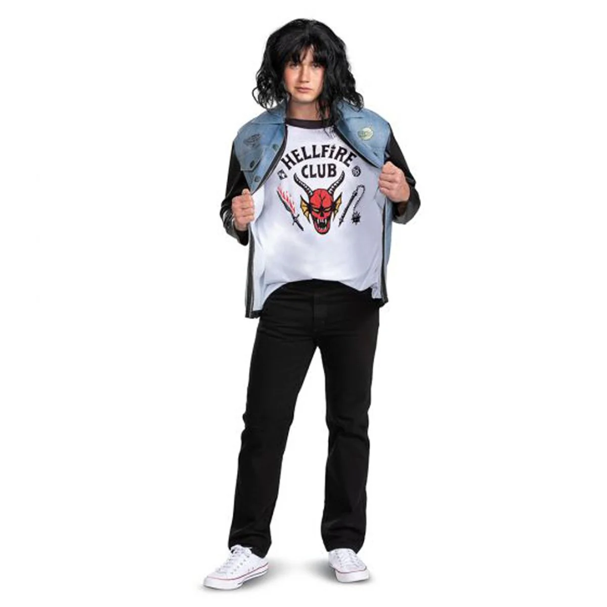 Eddie Deluxe Costume for Adults, Stranger Things - Image 2