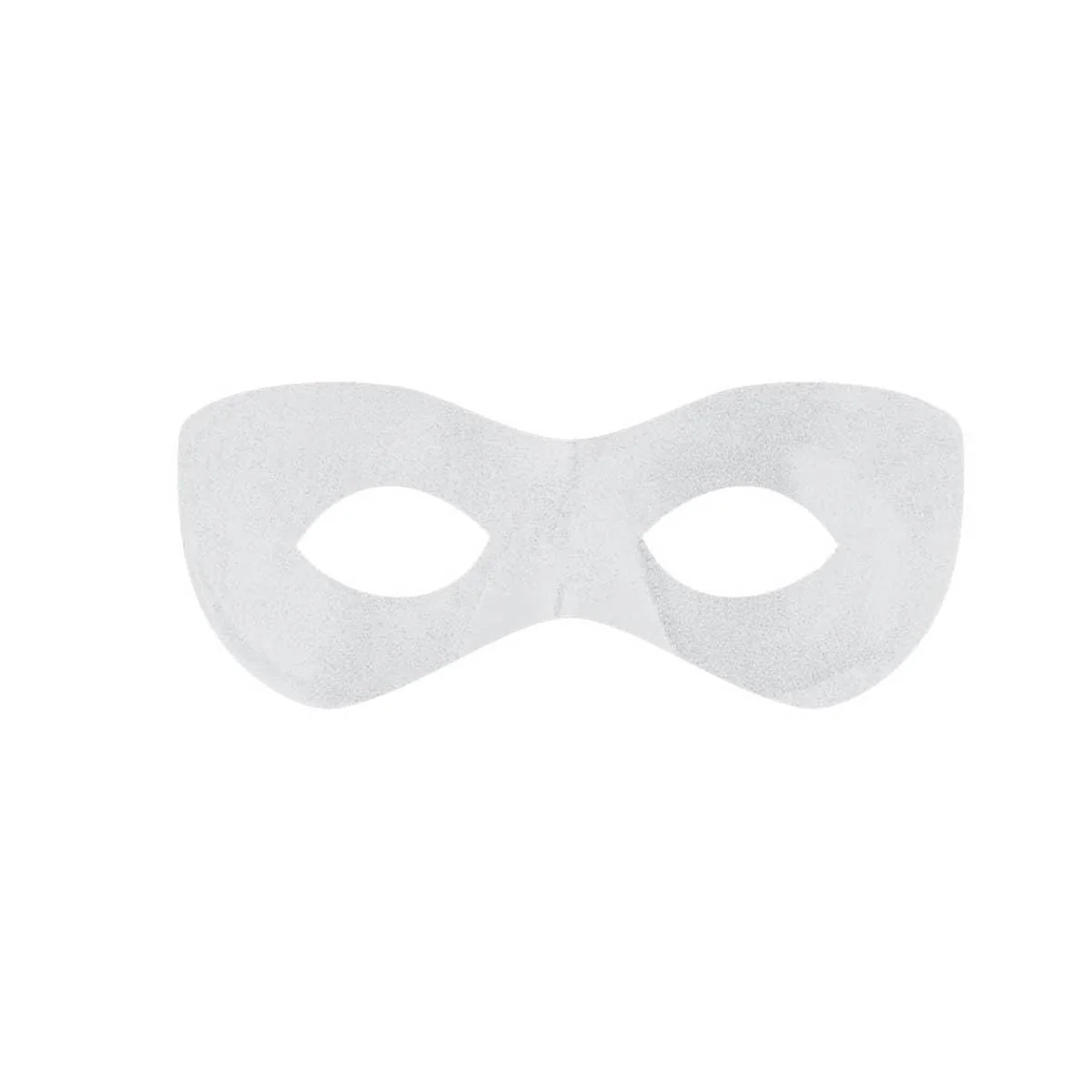 White super hero mask for adults