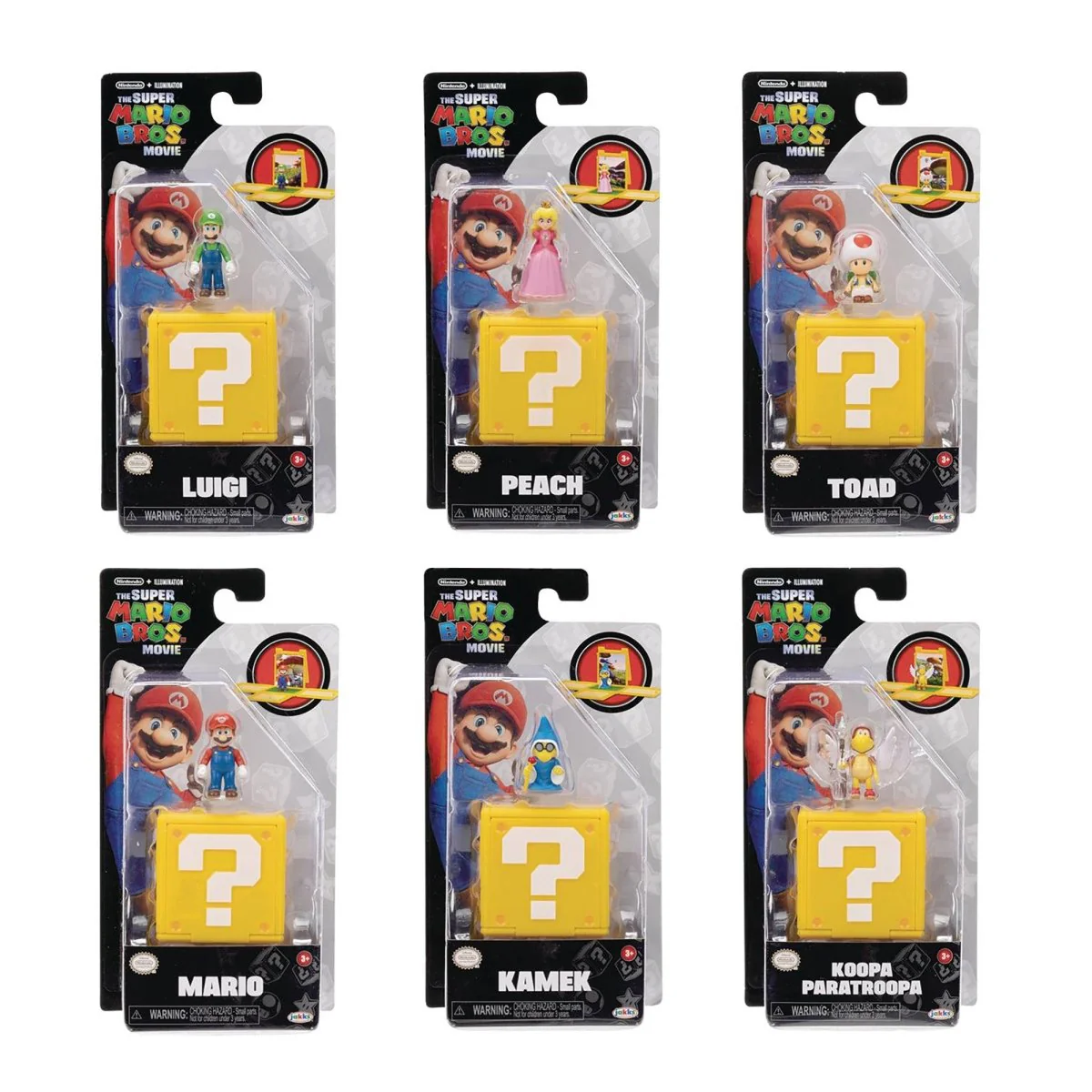 Super Mario Bros. Movie Collectible Mini Figures, Wave 1, Assortment, 1 Count