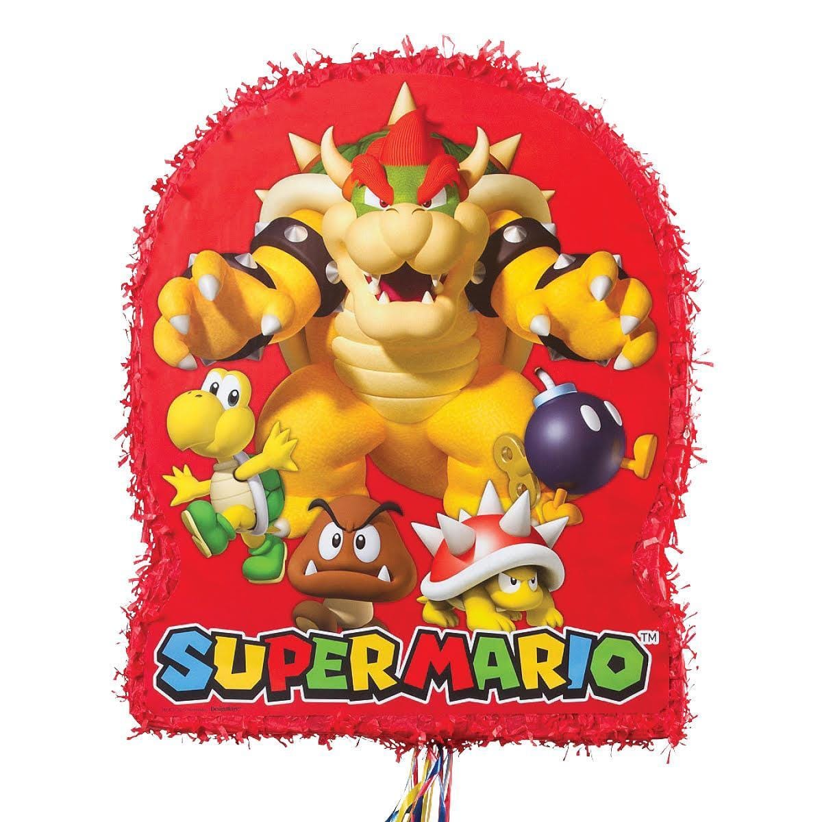 Super Mario Bros Outline PiƱata 22 x 18 Inches, 1 count - Image 3