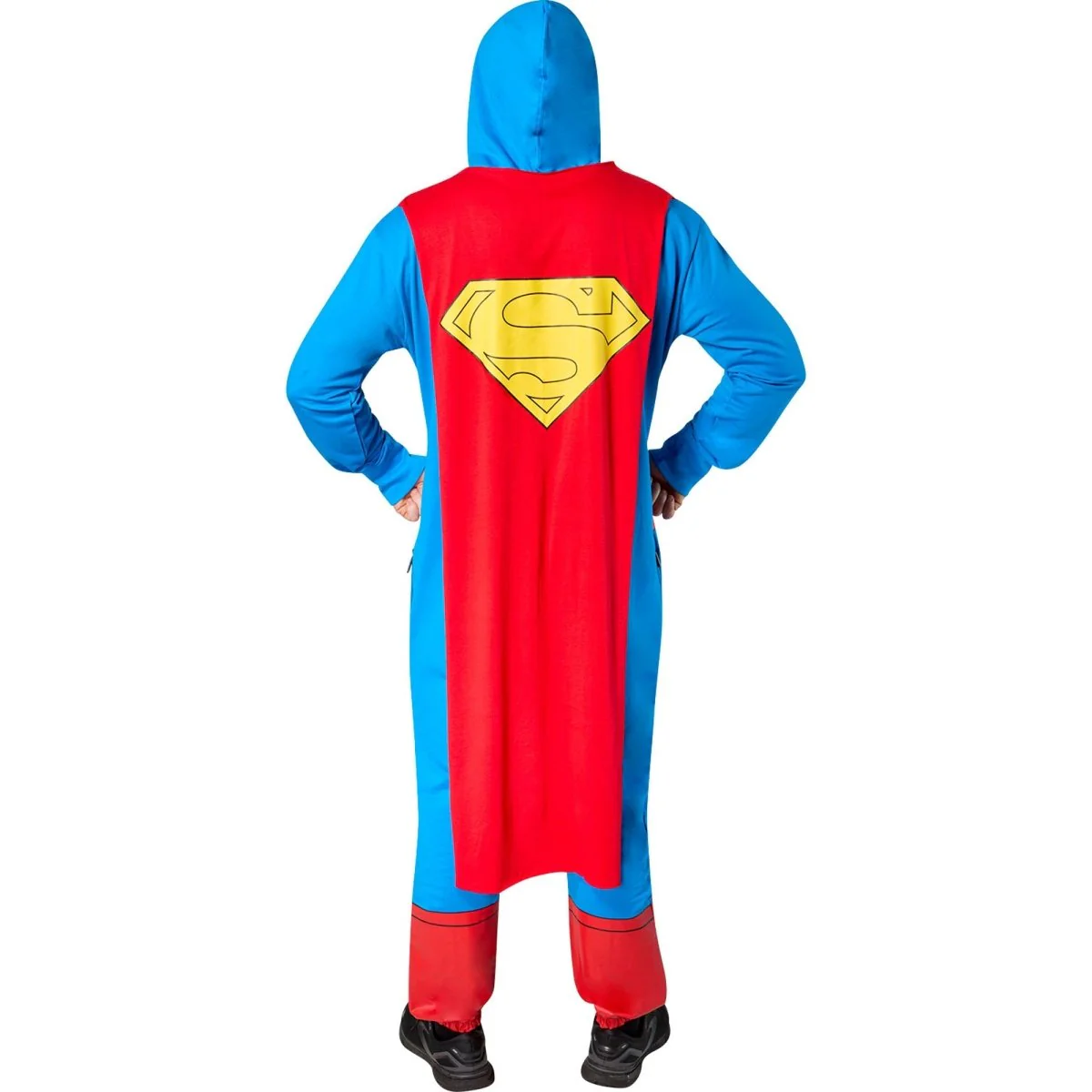Superman Classic Costume for Adults, Comfy Onesie, DC Comics - Image 4