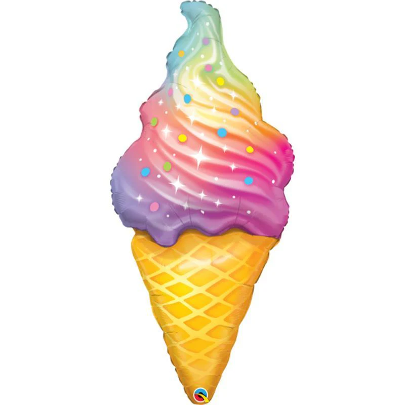 Ice Cream Cone Supershape Balloon