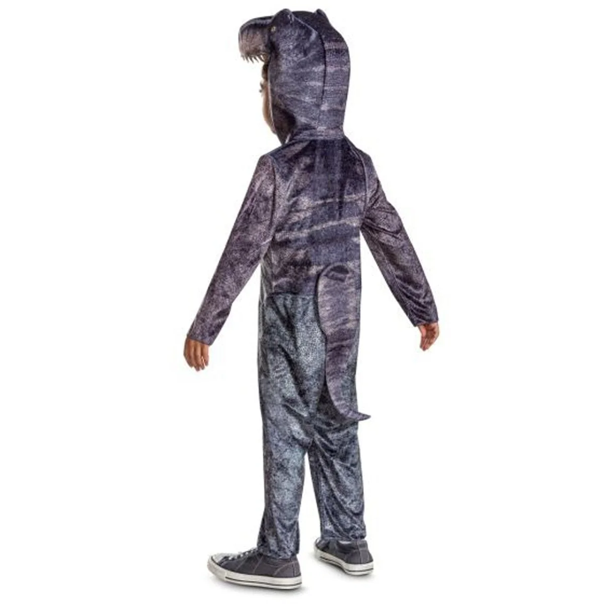 T-Rex Rebirth Classic Costume for Kids, Jurassic World, Hooded Jumpsuit - Image 2