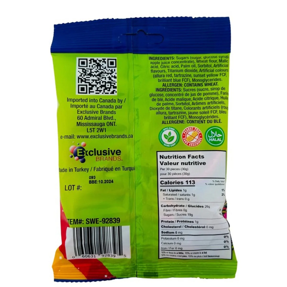 Tajubo Sour Strings, Rainbow, 1 Count - Image 2