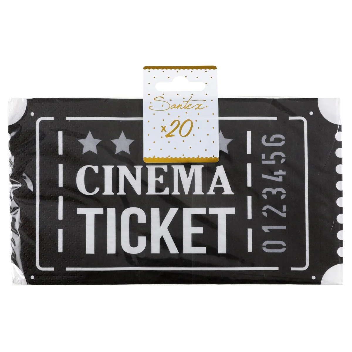 The Cinema Large Lunch Napkins, 20 Count