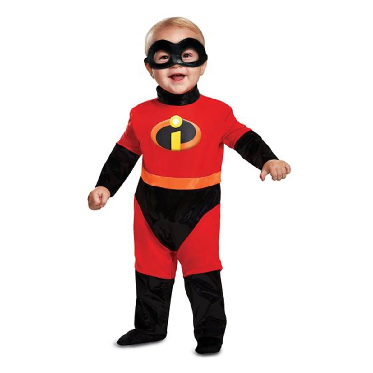The Incredibles Costume for Toddlers, Jumpsuit and Mask