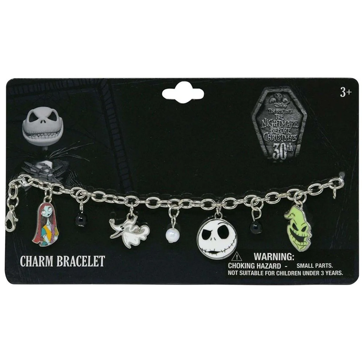 The Nightmare Before Christmas Charm Bracelet, 1 Count