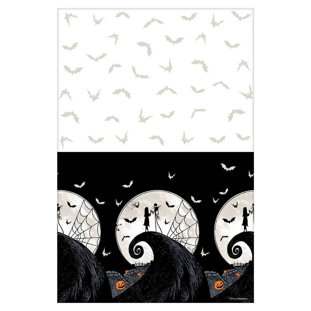 The Nightmare Before Christmas Rectangular Plastic Table Cover, 54 x 96 Inches