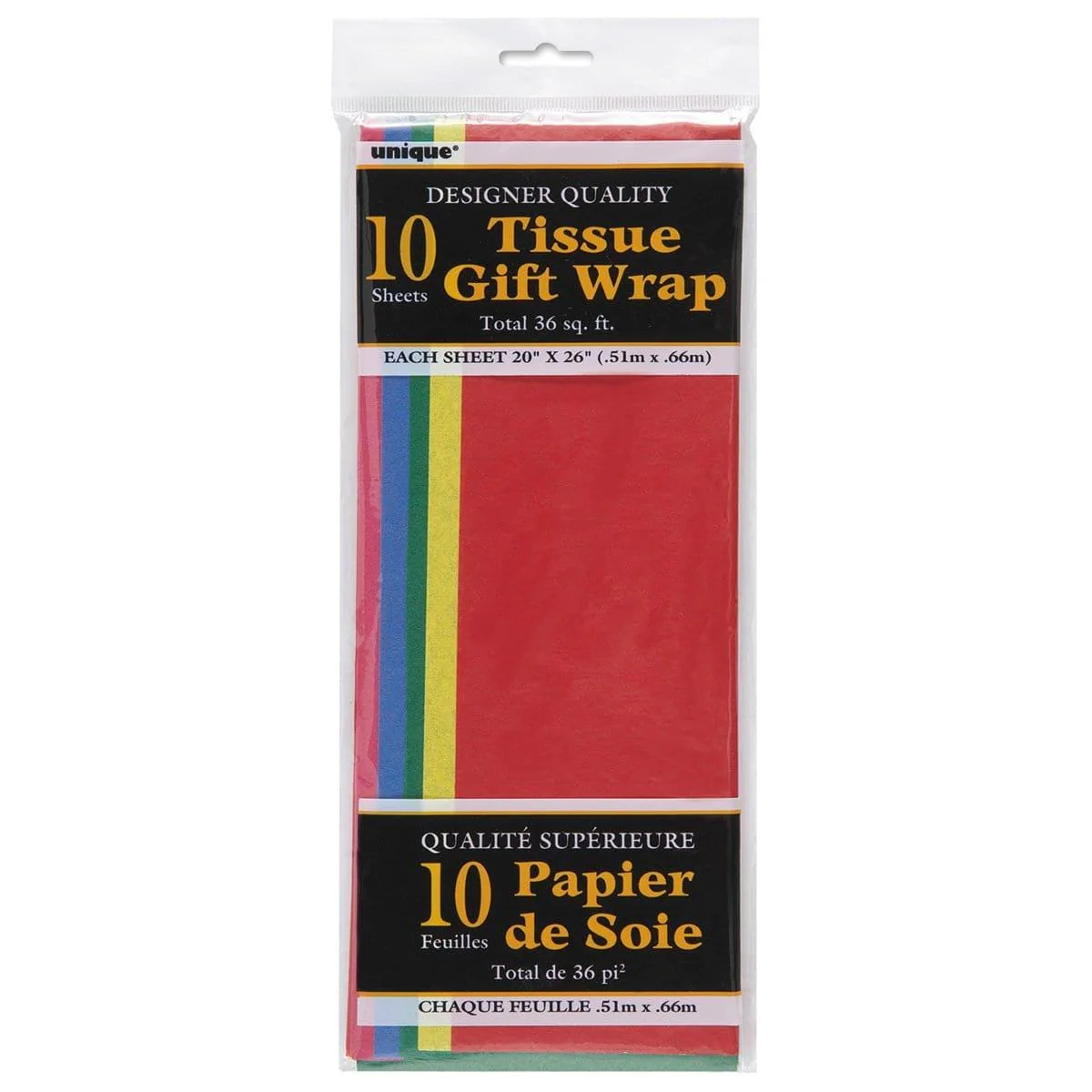 Tissue Paper Colors