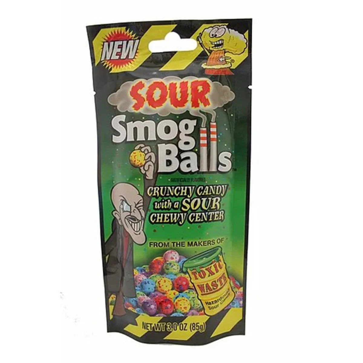 Toxic Waste Smog Balls Peg Pack, 85g