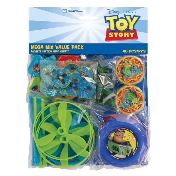 Disney Toy Story 4 Birthday Party Mega Favour Pack, 48 Count