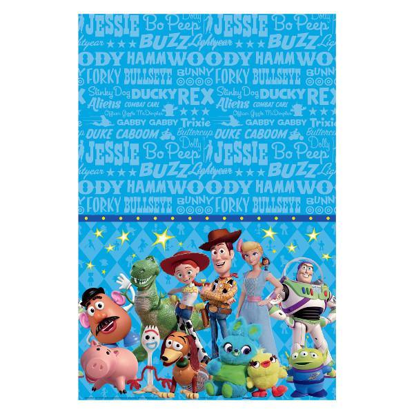 Toy Story 4 Birthday Party Rectangle Table Cover, 54 x 96 Inches, 1 Count