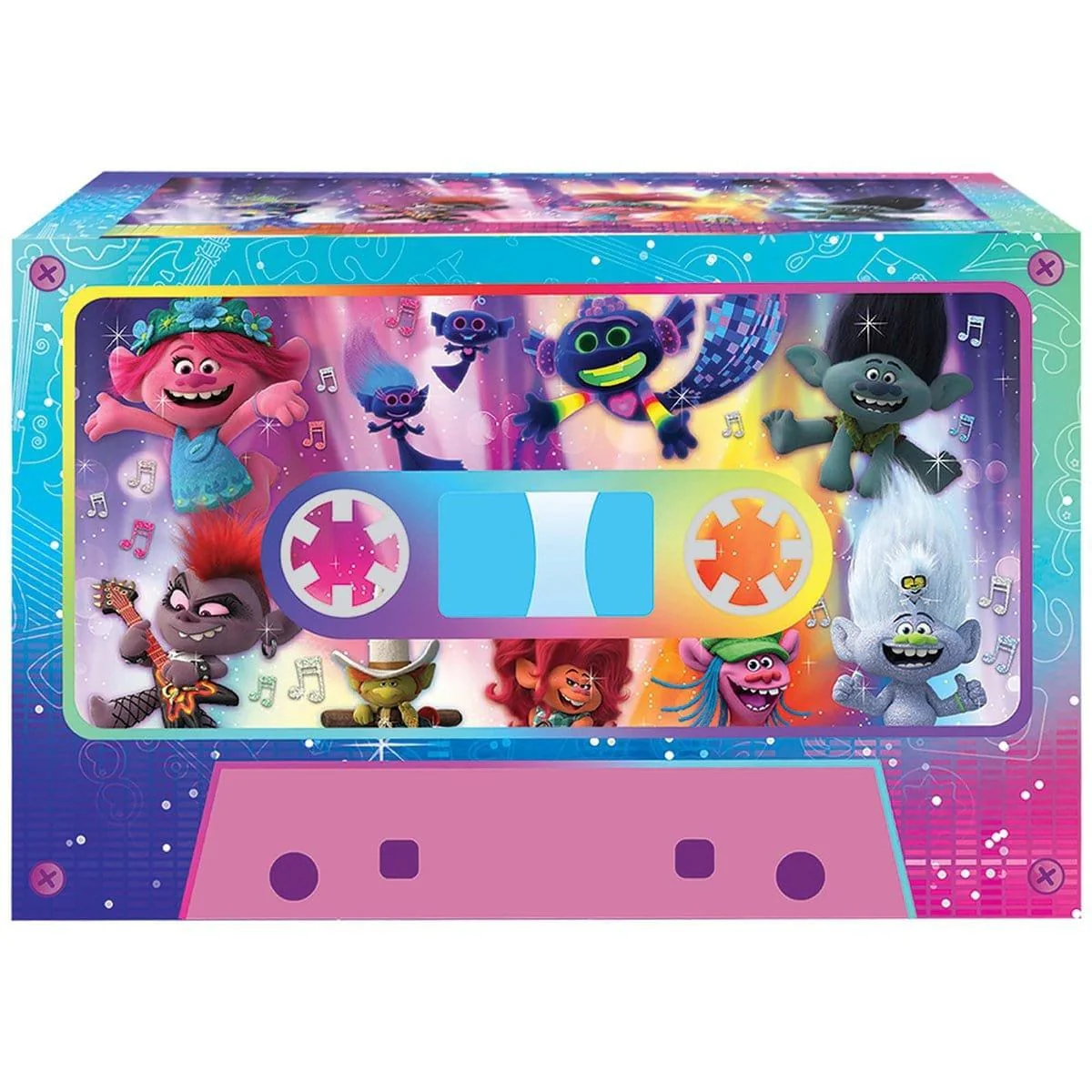 Trolls World Tour favor boxes, 8 per package