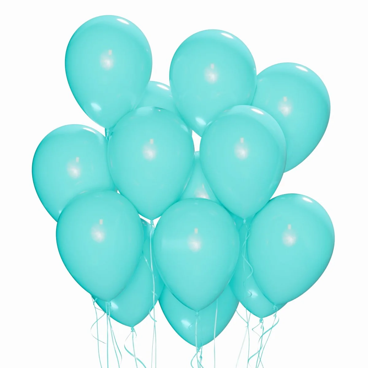 Turquoise Latex Balloon 12 Inches, 15 Count