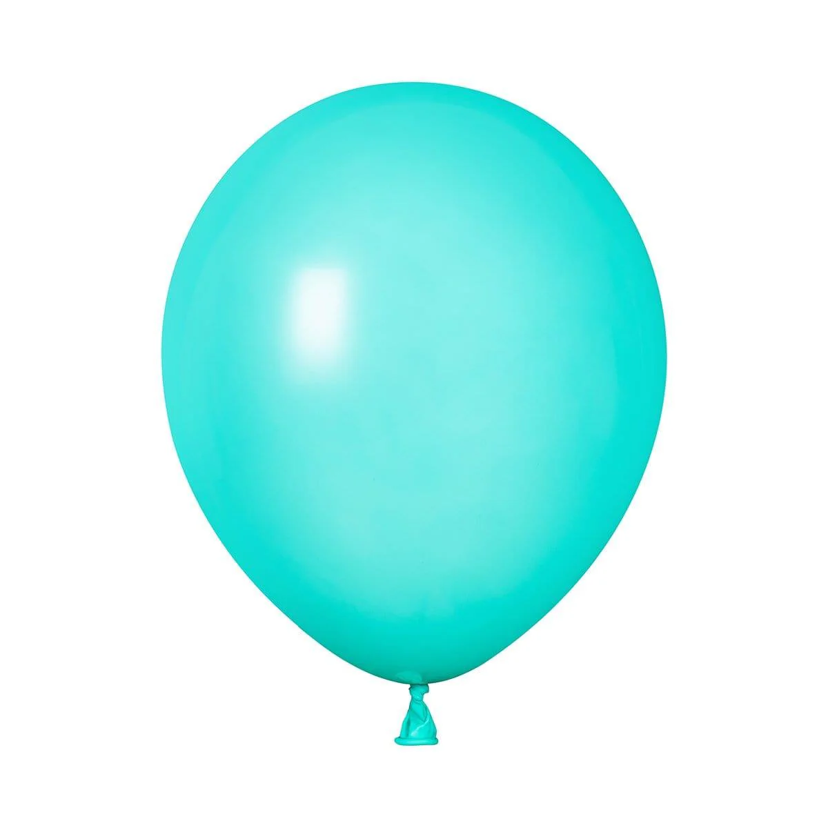 Turquoise Latex Balloon 12 Inches, 15 Count - Image 2