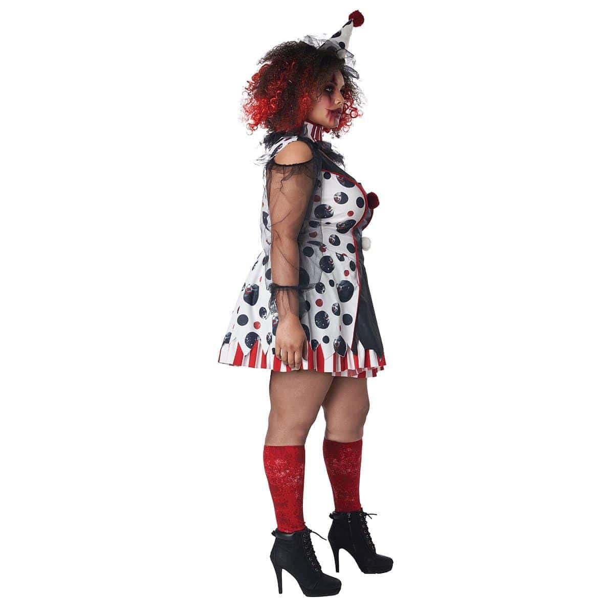 Twisted Clown Plus Size Costume for Adults - Image 2