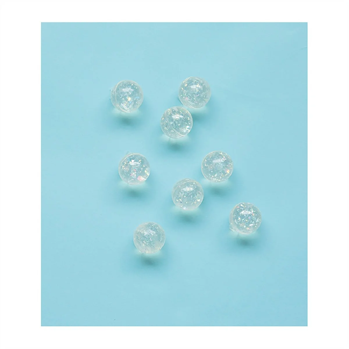 Clear Bounce Balls, 8 Count - Image 2