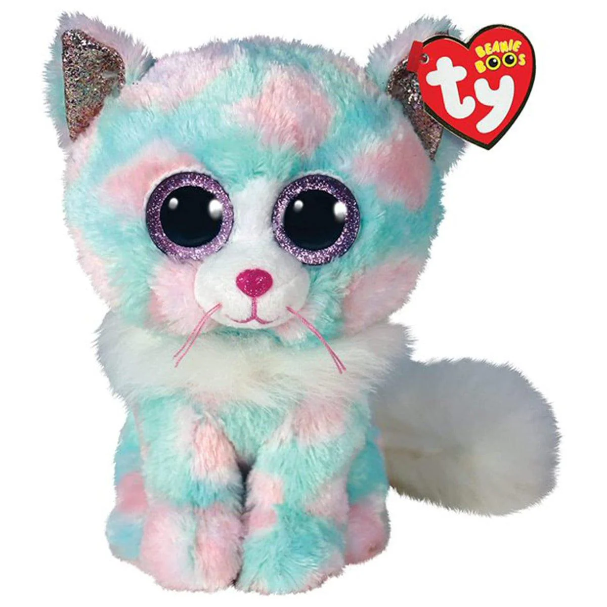 TY Beanie Boos Plush, 6 in, Opal