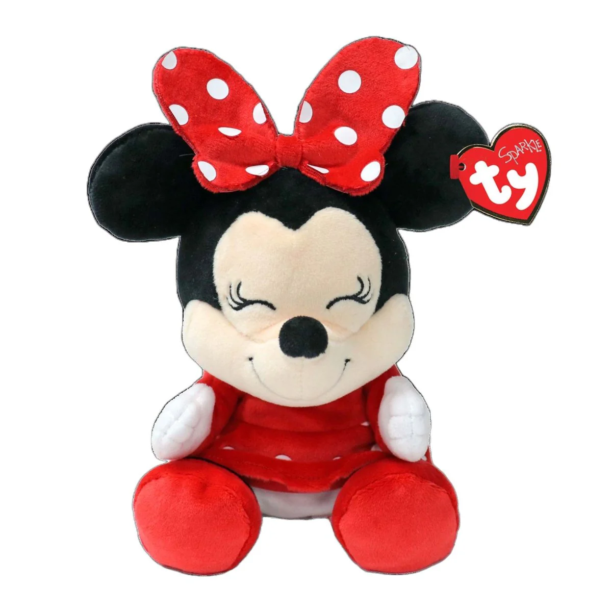 TY Disney Soft Plush, Minnie Mouse, 13 Inches, 1 Count