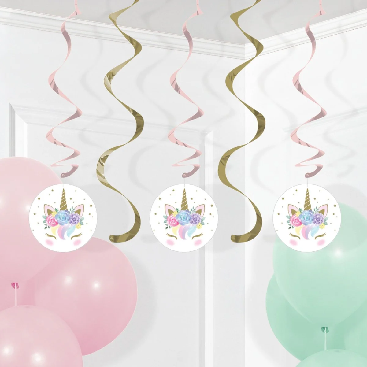 Unicorn Baby Hanging Cutouts, 5 Count - Image 2