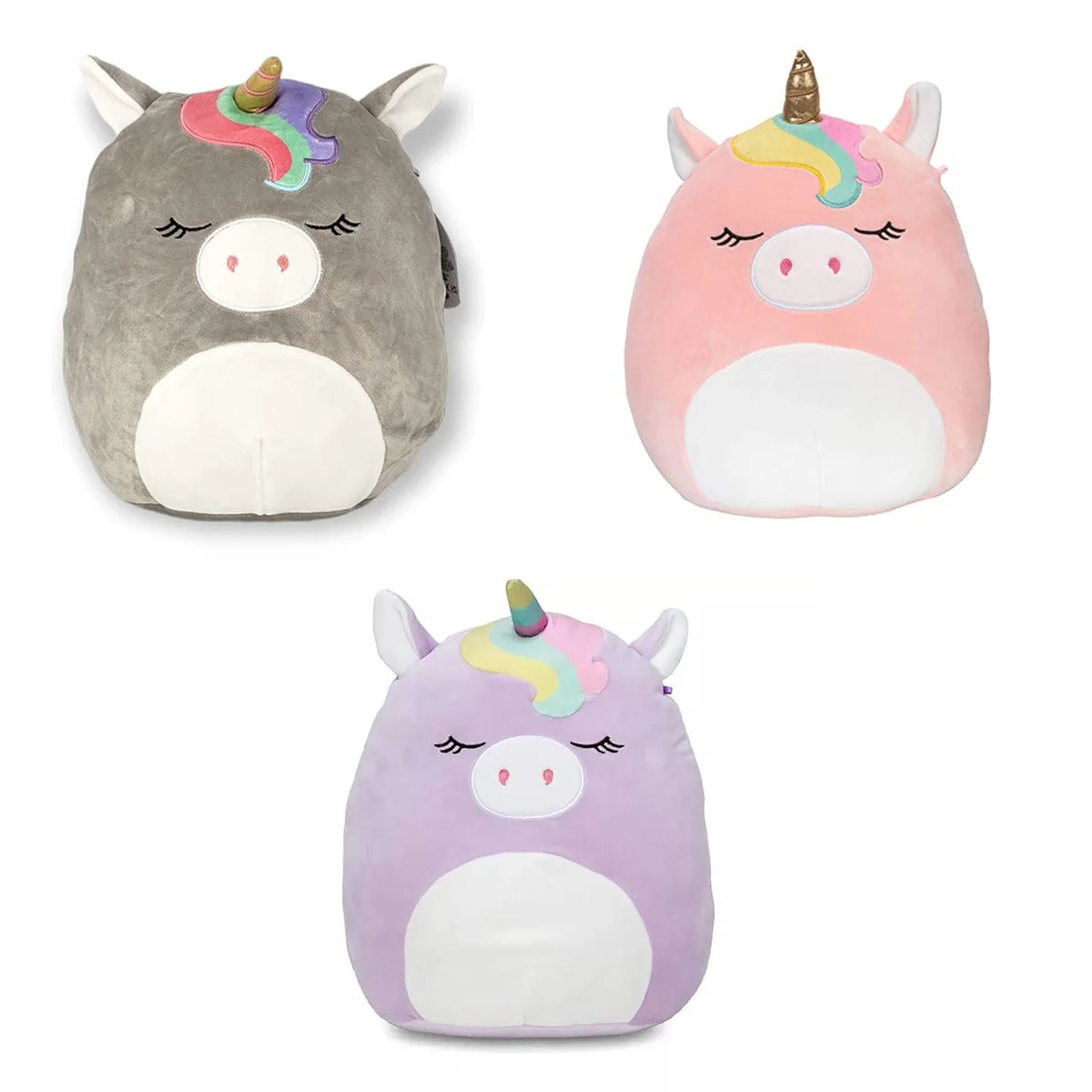 Unicorn Squishmallows, 12 in, Assortment, 1 Count