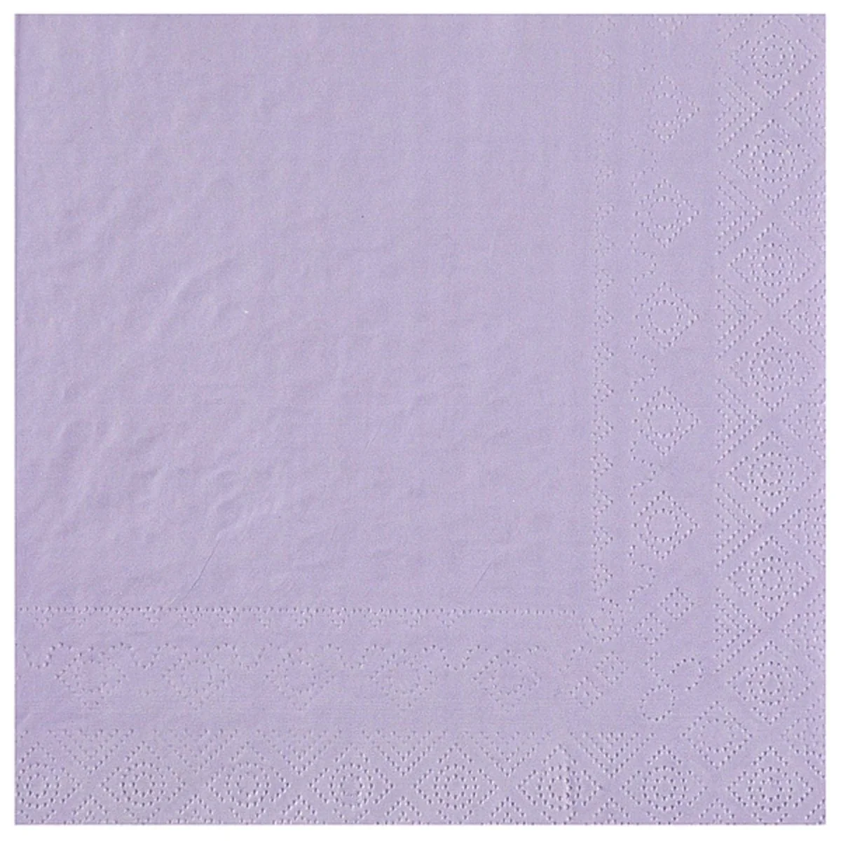 Violet Large Compostable Lunch Paper Party Napkins, 25 Count