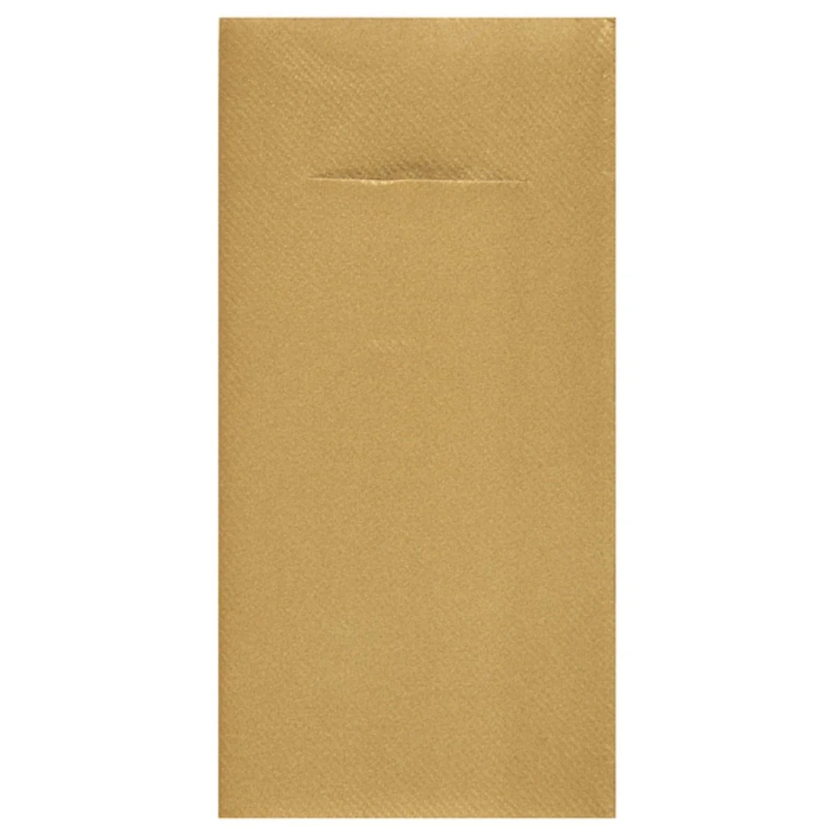 Wedding Airlaid Gold Pocket Napkins, 12 Count