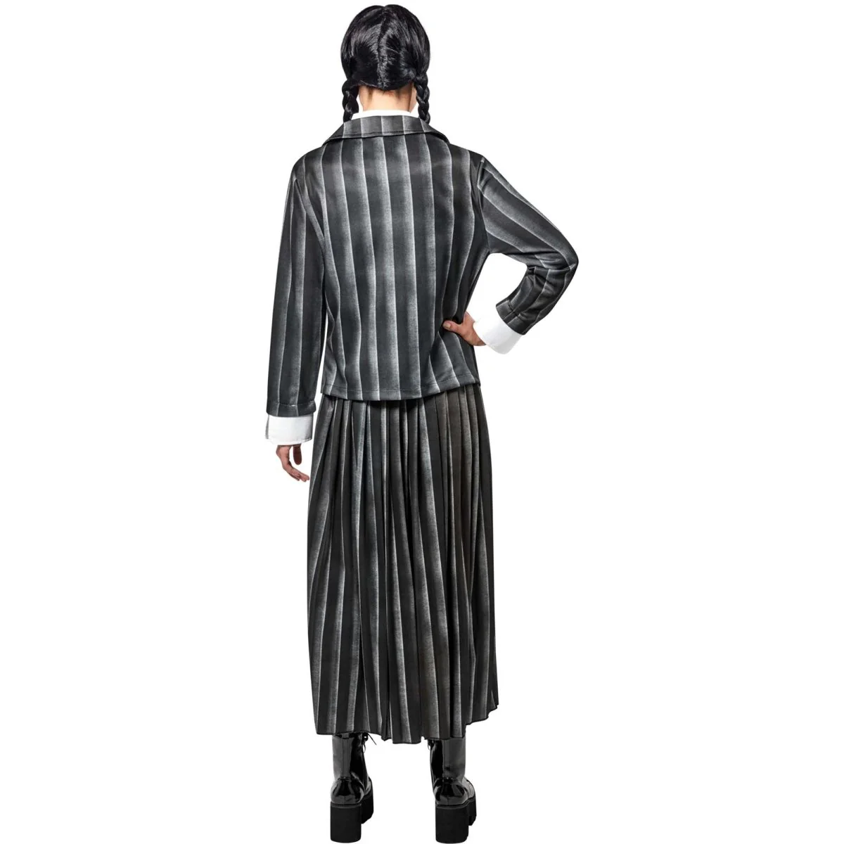 Wednesday School Uniform Costume for Adults - Image 3