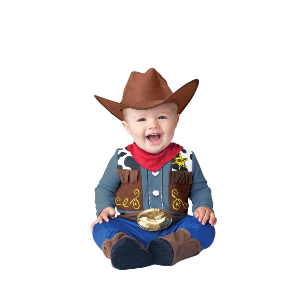 Wee Wrangler Cowboy Costume for Babies and Toddlers, Jumpsuit