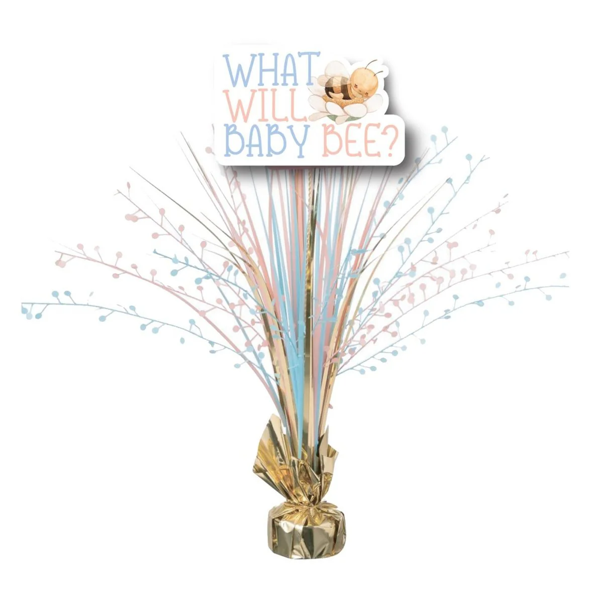 What Will Baby Bee Spray Centerpiece, 1 Count