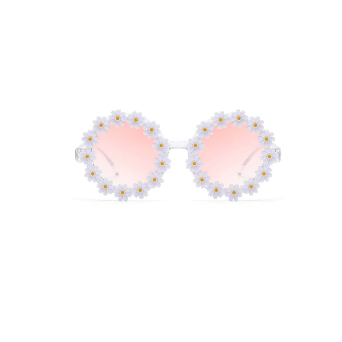 White Daisy Sunglasses for Adults