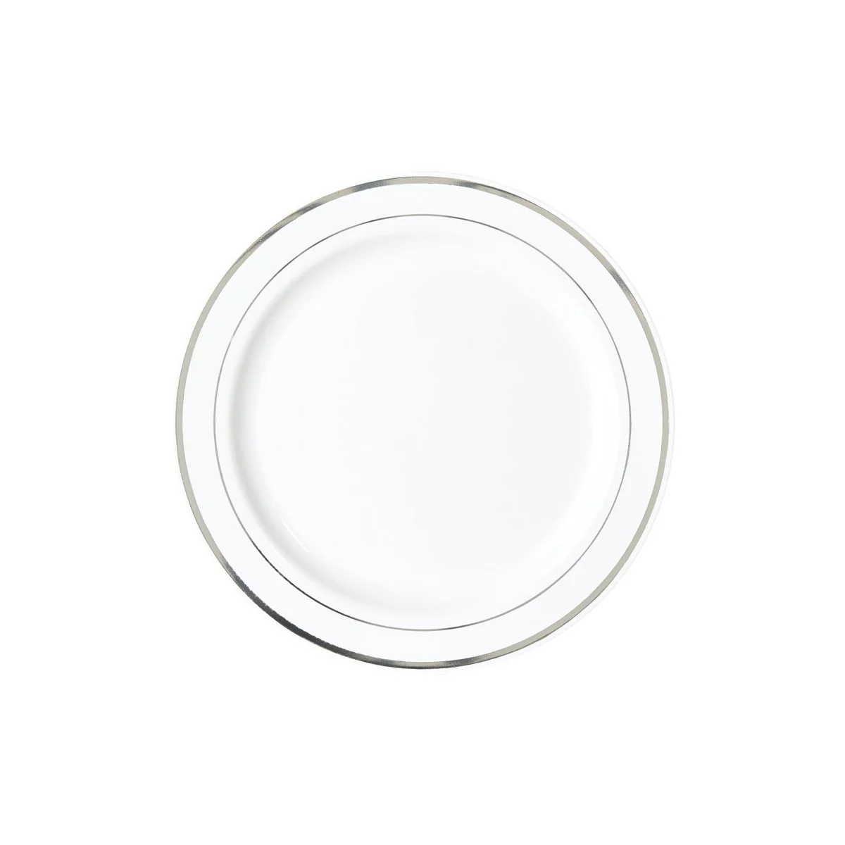 White Plates, 7 Inches, 10 Count