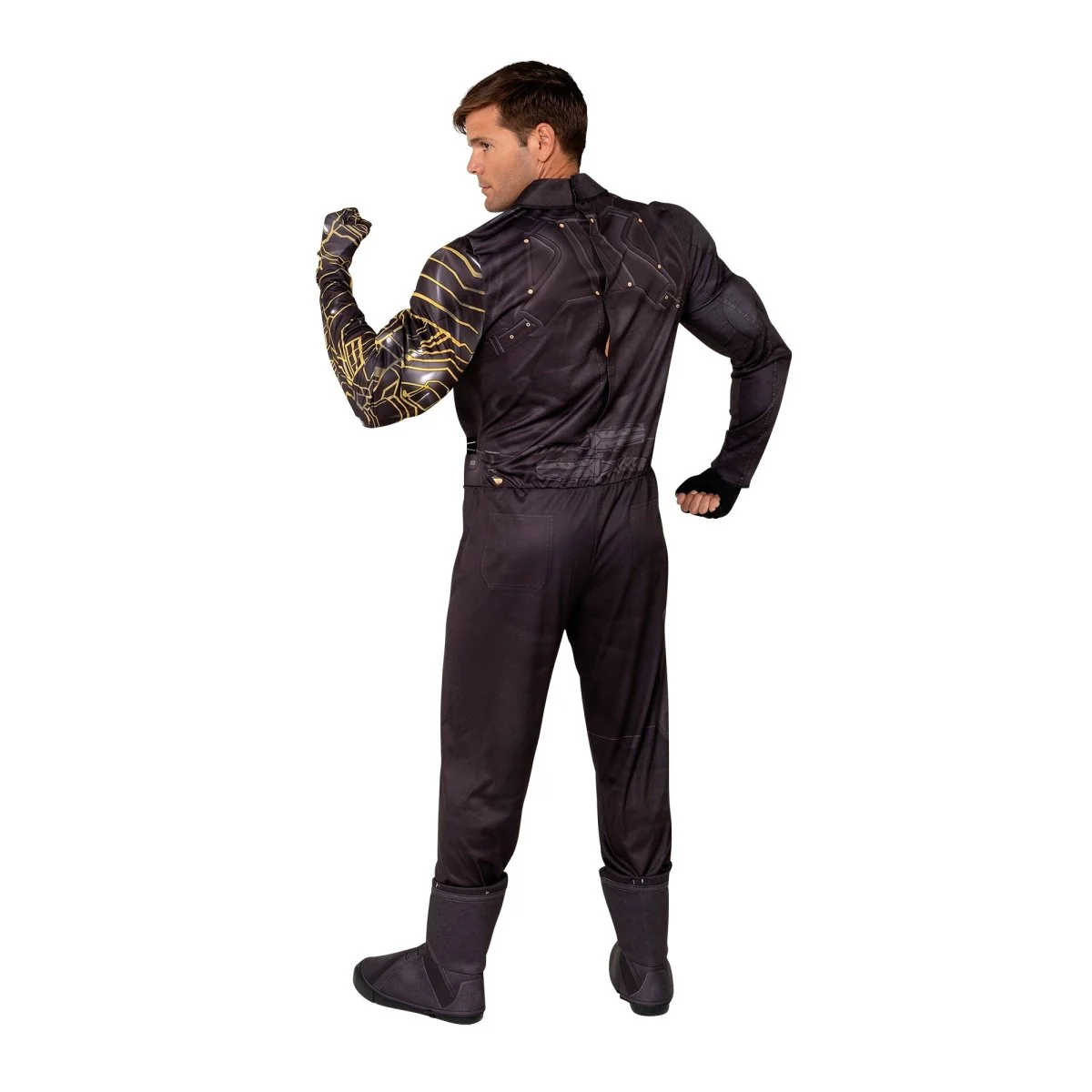 Winter Soldier Qualux Costume for Adults, Marvel, Jumpsuit - Image 4