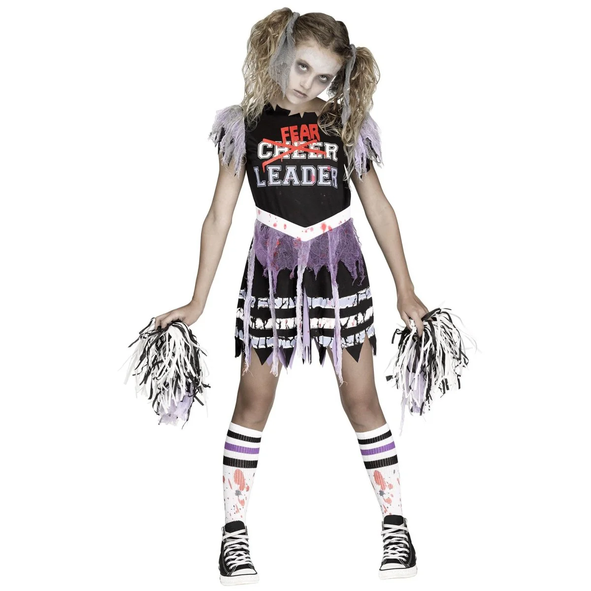 Zombie Fearleader Costume for Kids